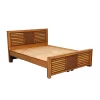 Square Full Teak Wood Cot - Image 4