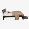 Half Checks Plywood Cot - Image 4